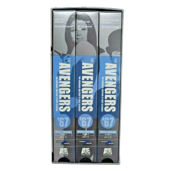 The Avengers The 67 Collection: Set 1 VHS, 1999, 3-Tape Set - Picture 4 of 6